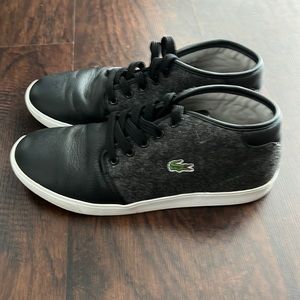 Black Lacoste Shoes Size 10 - Gem
